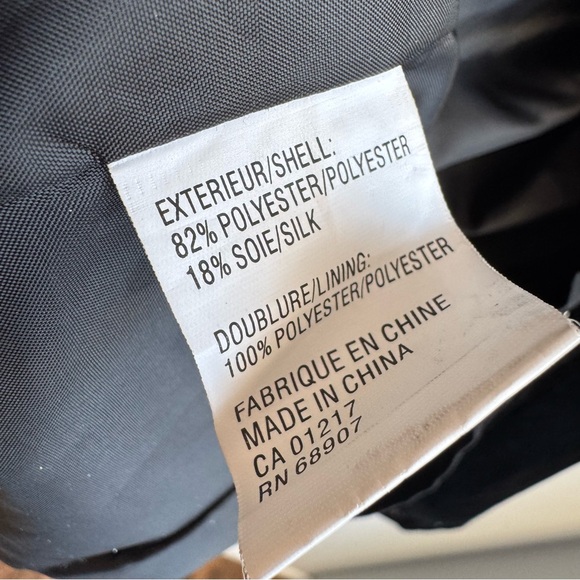 Vintage Le Chateau Fitted Velvet Jacket Sz S Black Silk Blend Blazer Hook & Eye - Picture 12 of 13